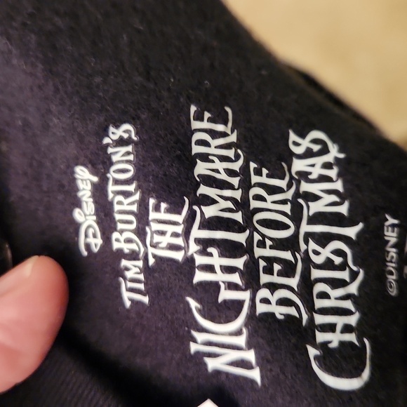 NWT!! Disney Nightmare fleece sweatshirt goth - Picture 5 of 6